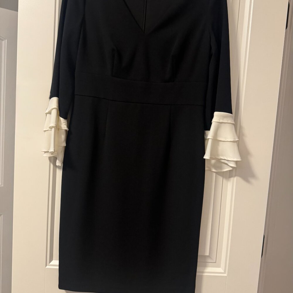 DKNY Black and White Dress